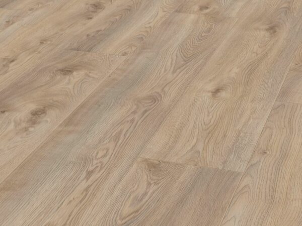 MAMMUT PLUS WIDE LONG PLANK MACRO OAK BEIGE LAMINATE FLOORING AC5 - Image 3