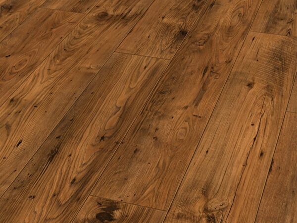 METRO CHESTNUT PLANK CHESTNUT LAMINATE FLOORING AC5 - Image 2