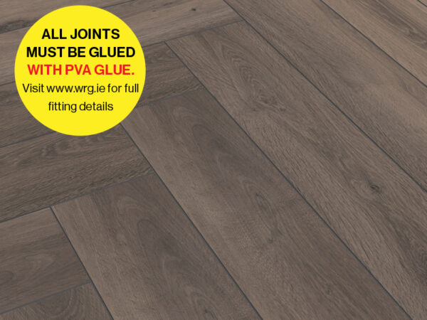 HERRINGBONE FERRARA OAK LAMINATE FLOORING AC4 - Image 2