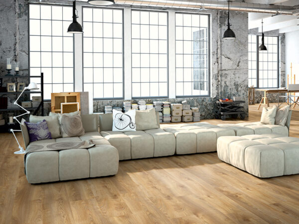 MAMMUT LONG PLANK MACRO OAK NATURE LAMINATE FLOORING AC5