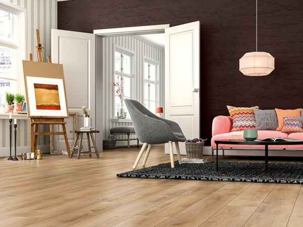 SMART SUMMER OAK NATURE LAMINATE FLOORING AC3