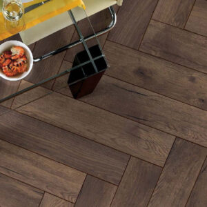 HERRINGBONE CALAIS LAMINATE FLOORING AC4