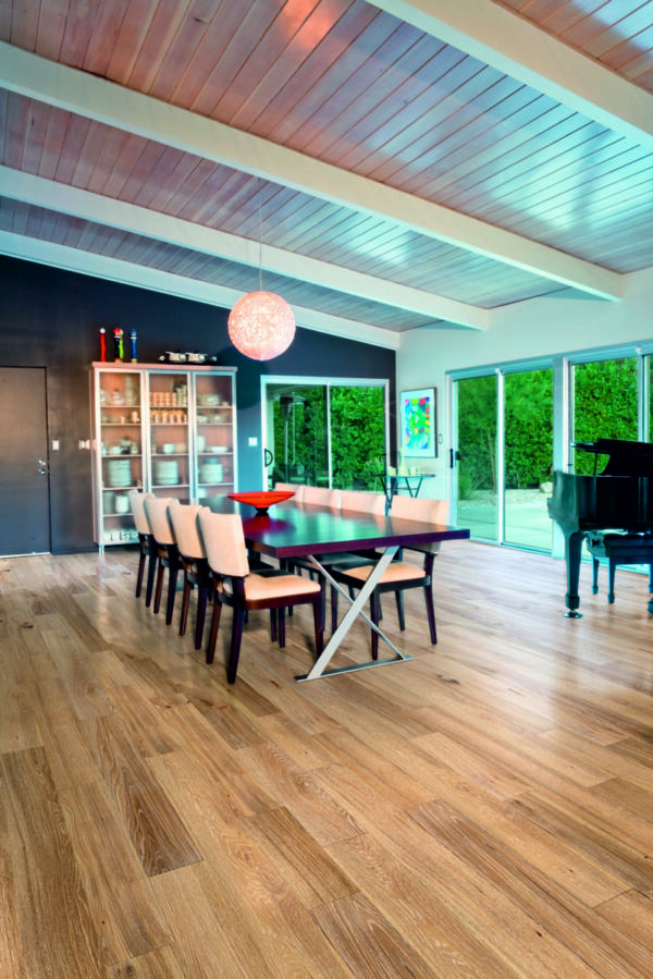 MONOLAM OAK CREME BRUSHED MATT LACQUERED ENGINEERED FLOORING
