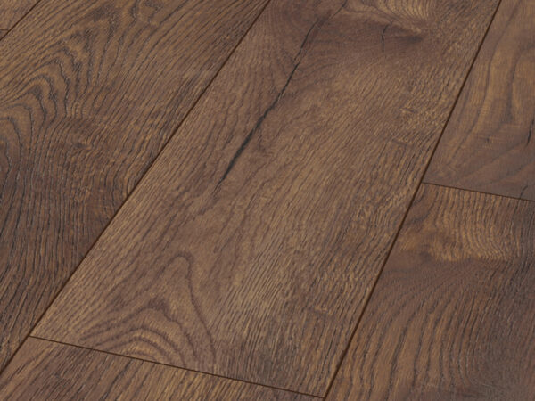 EXQUISIT PLUS WIDE PLANK PETTERSSON OAK DARK LAMINATE FLOORING AC4 - Image 2