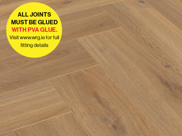 HERRINGBONE PISA OAK LAMINATE FLOORING AC4 - Image 2