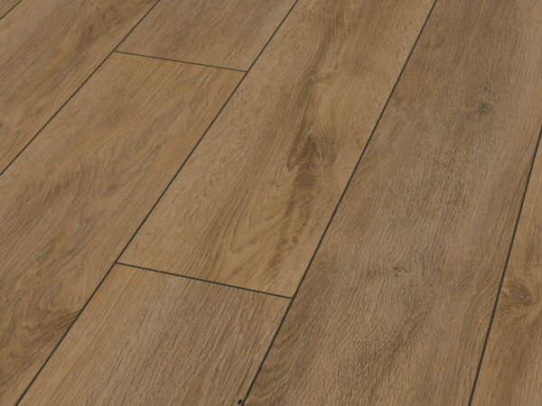 ROBUSTO PLANK PREMIUM OAK BROWN LAMINATE FLOORING AC5 - Image 2
