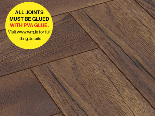 HERRINGBONE CALAIS LAMINATE FLOORING AC4 - Image 2