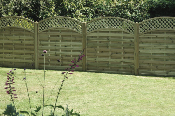 DUSTON ARCH FENCE PANEL