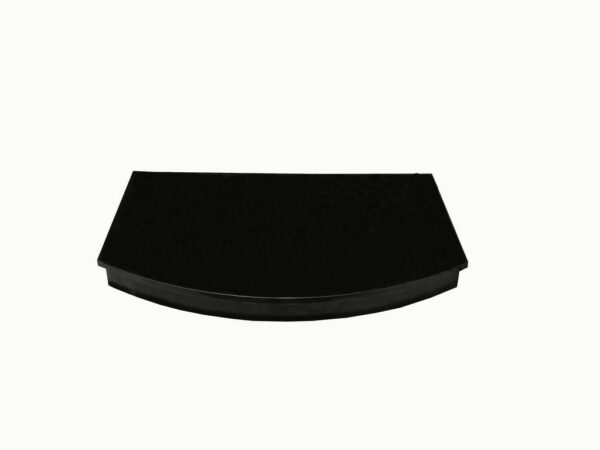 Granite Stove Hearth Curved Front 40" x 30" - Image 2