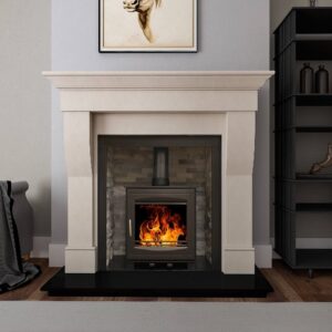 Binnian Ivory Stone Fireplace Surround 54" & 59"