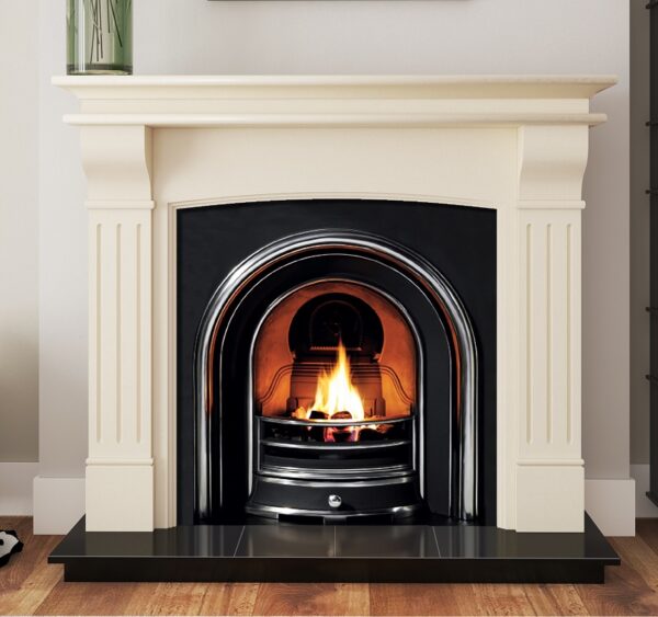 Commedagh Ivory Stone Fireplace Surround 54″