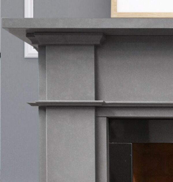Glenmore Spelga Stone Fireplace Surround 58" - Image 2