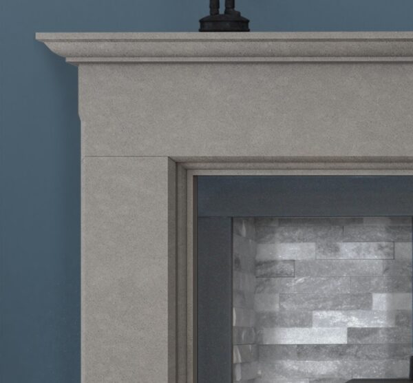 Meelbeg Spelga Stone Fireplace Surround 58" - Image 3