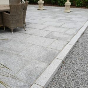 Silver Granite Paving Slabs