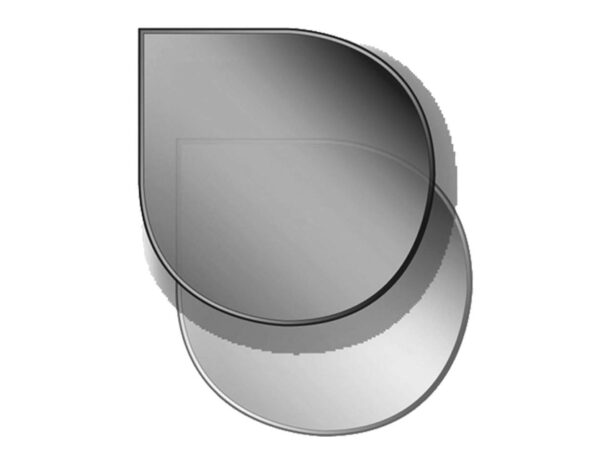 Tear Drop Glass Stove Hearth - Image 3