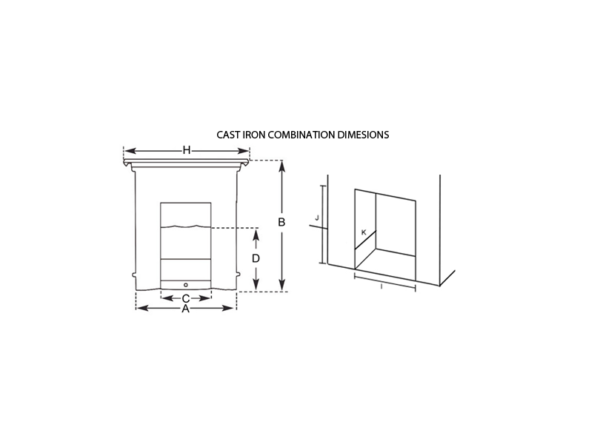 Pembroke Cast Iron Fireplace - Image 3