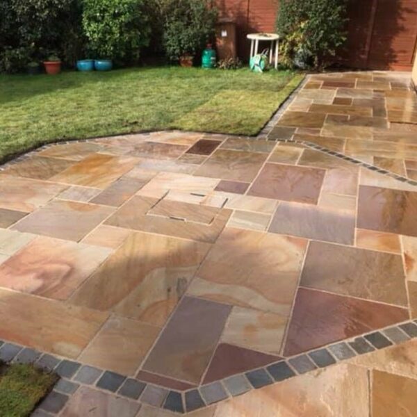 Grey Sandstone Cobbles Tumbled - Image 5