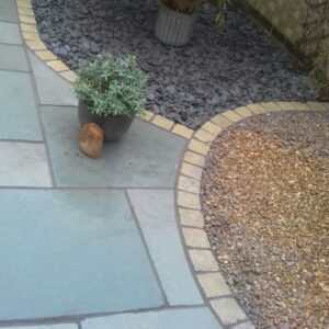 Yellow Limestone Cobbles Tumbled