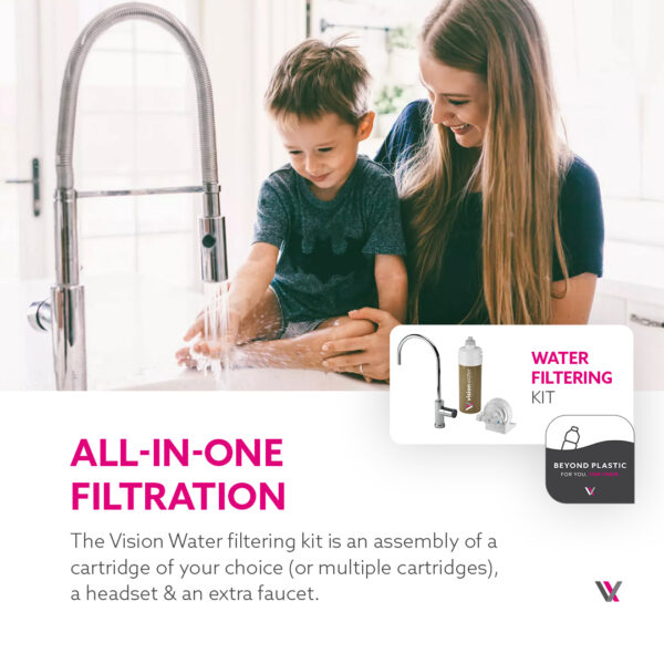 Vision Water Filter Cartridge Gold - Image 5
