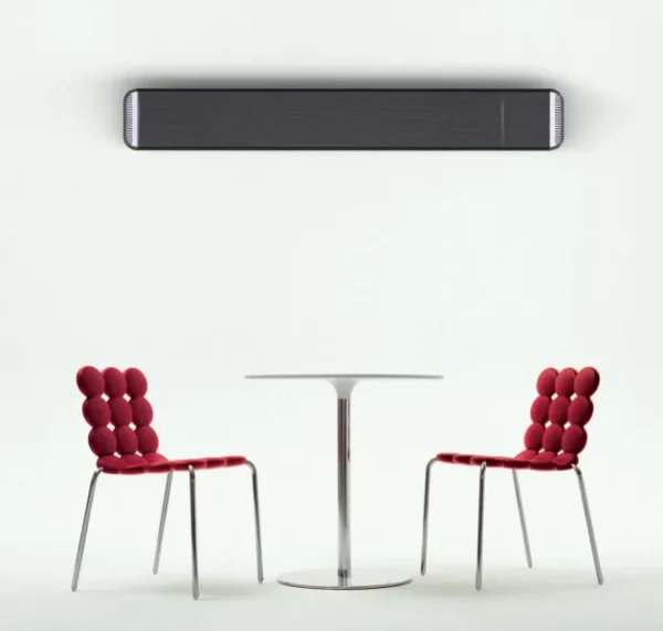 MO-EL HEATWAVE HOT TOP 2400W INFRARED HEATER WITH REMOTE CONTROL (BLACK)