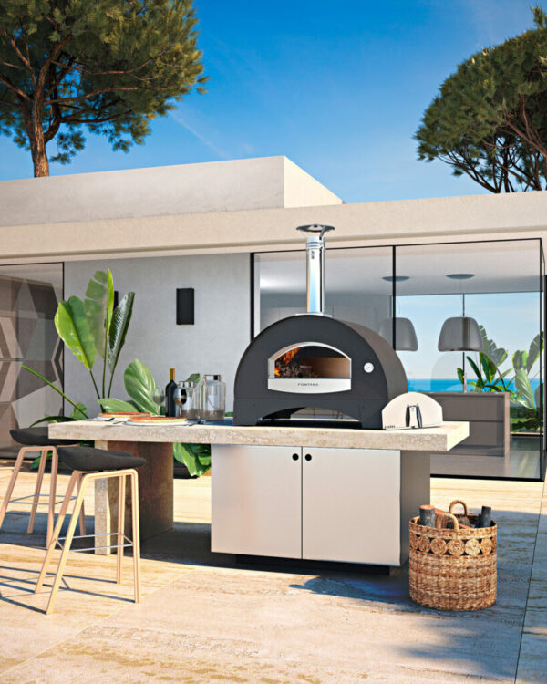 Fontana Amalfi Build In Wood Pizza Oven