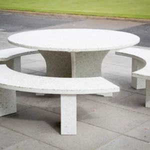 Polished Concrete Outdoor Furniture