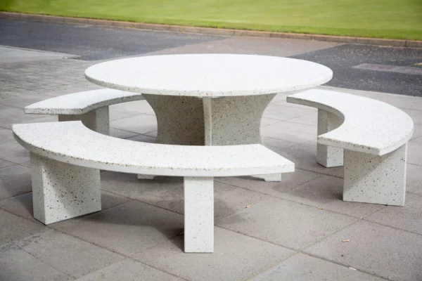 Polished Concrete Outdoor Furniture