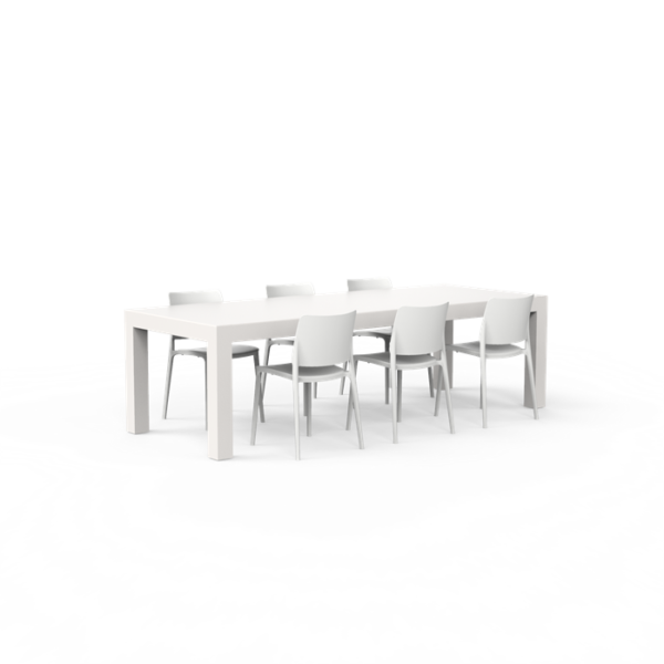 TBA260 A Table Borra Aluminium legs