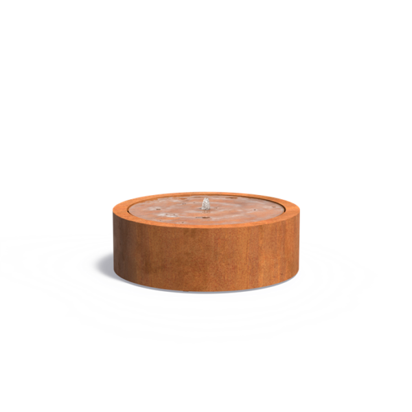Water Tables Round Corten Steel - Image 2