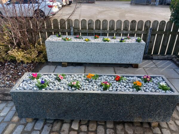 Handmade Bespoke Polished Concrete Planters