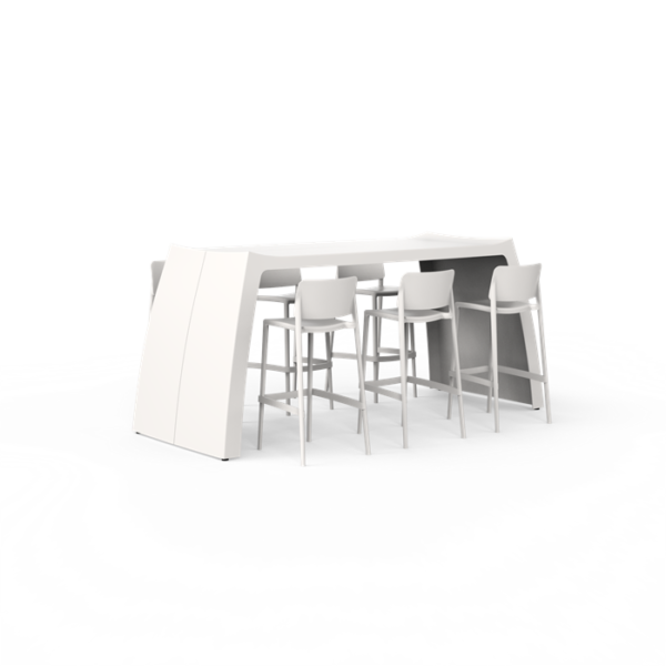 O2S Table HTO210 High Table Original White/RAL
