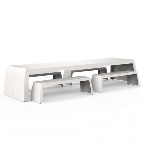 O2S Table TOB200 Bench 200 White/RAL - Image 3