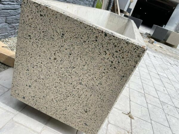 Handmade Bespoke Polished Concrete Planters - Image 3