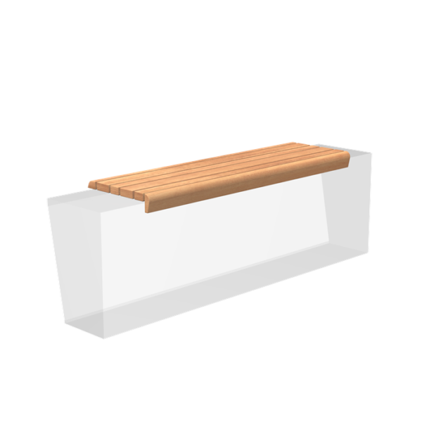 Retaining Walls Hardwood Seat