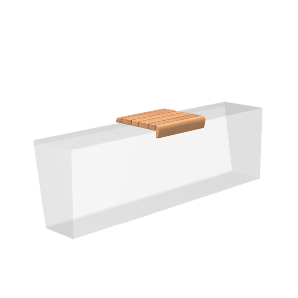 Retaining Walls Hardwood Seat - Image 8