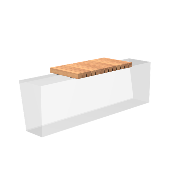 Retaining Walls Hardwood Seat - Image 5