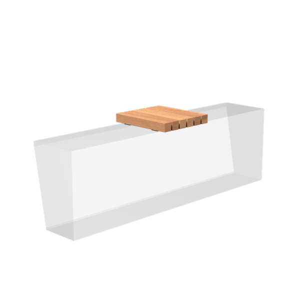 Retaining Walls Hardwood Seat - Image 4