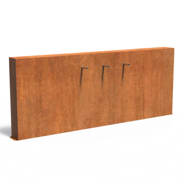 Pond Walls Free-Standing Corten Steel - Image 5