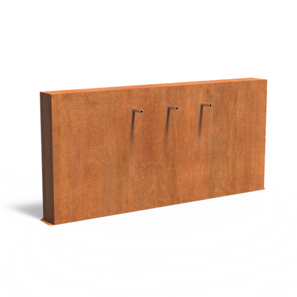 Pond Walls Free-Standing Corten Steel - Image 8