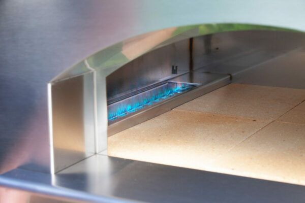 Fontana Margherita Stainless Steel Build In Gas Pizza Oven - Image 4