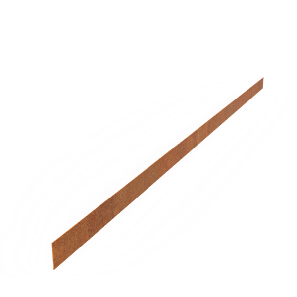 Corten Steel Straight Top Edge (2300 x 2 x 70mm)