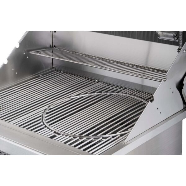Sunstone 30″ Charcoal & Wood Hybrid Single Zone Grill - Image 5