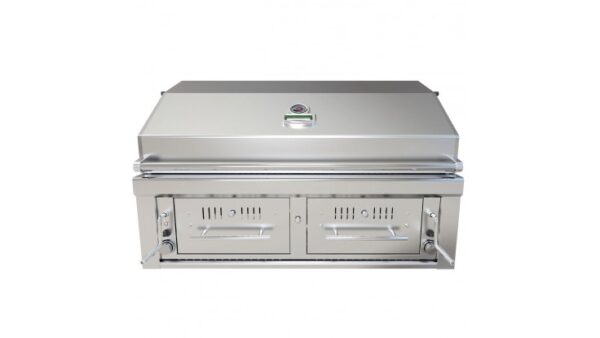 Sunstone 42″ Charcoal & Wood Hybrid Dual Zone Grill