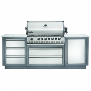 Napoleon Oasis 100 Outdoor Kitchen, Built-In Prestige Pro 665