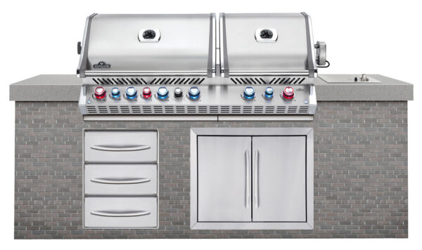 Napoleon Prestige Built-In Pro 825 RB With Infrared Bottom & Rear Burners - Image 3