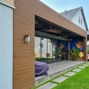 Slatted Composite Cladding