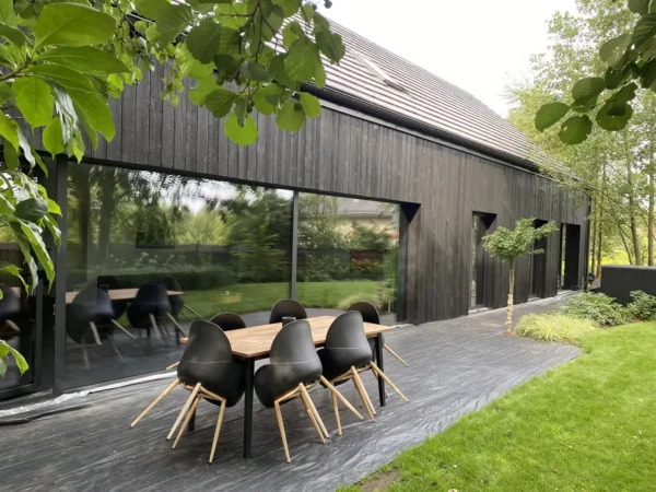 Dark Black Charred Cladding – 20x145x4000mm