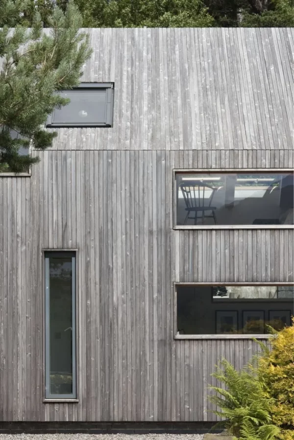 Light Grey Charred Cladding – 20x145x4000mm