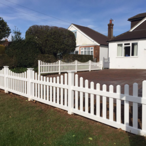 Scalloped Picket Fence