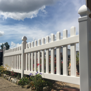 Straight Picket Fence